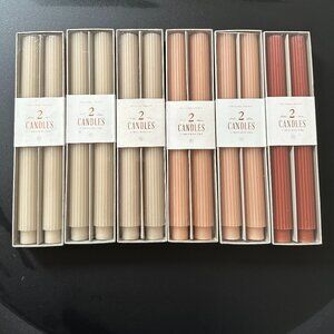 The Floral Society brand 10" Fancy Taper Candles